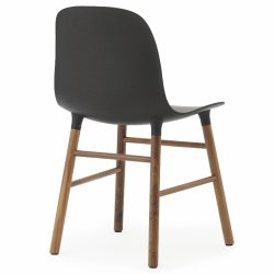 Normann Copenhagen Stol Form Chair - Valnd - Sort