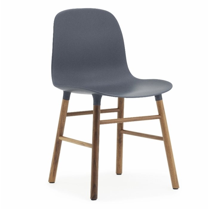 Normann Copenhagen Stol Form Chair - Valnd - Bl