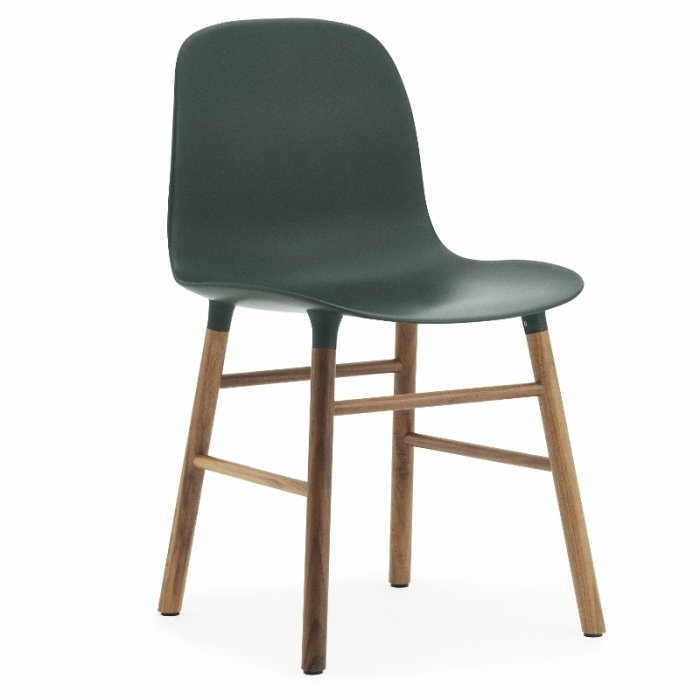 Normann Copenhagen Stol Form Chair - Valnd - Grn