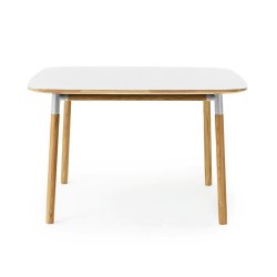 Normann Copenhagen Form Spisebord - 120x120cm - Hvid