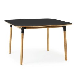 Normann Copenhagen Form Spisebord - 120x120cm - Sort