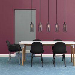 Normann Copenhagen Form Spisebord - 95x200cm - Hvid