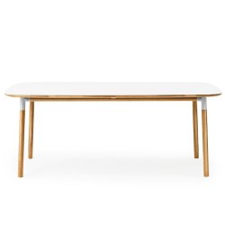 Normann Copenhagen Form Spisebord - 95x200cm - Hvid