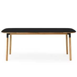 Normann Copenhagen Form Spisebord - 95x200cm - Sort