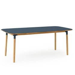 Normann Copenhagen Form Spisebord - 95x200cm - Bl