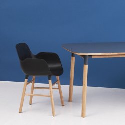 Normann Copenhagen Form Spisebord - 95x200cm - Bl