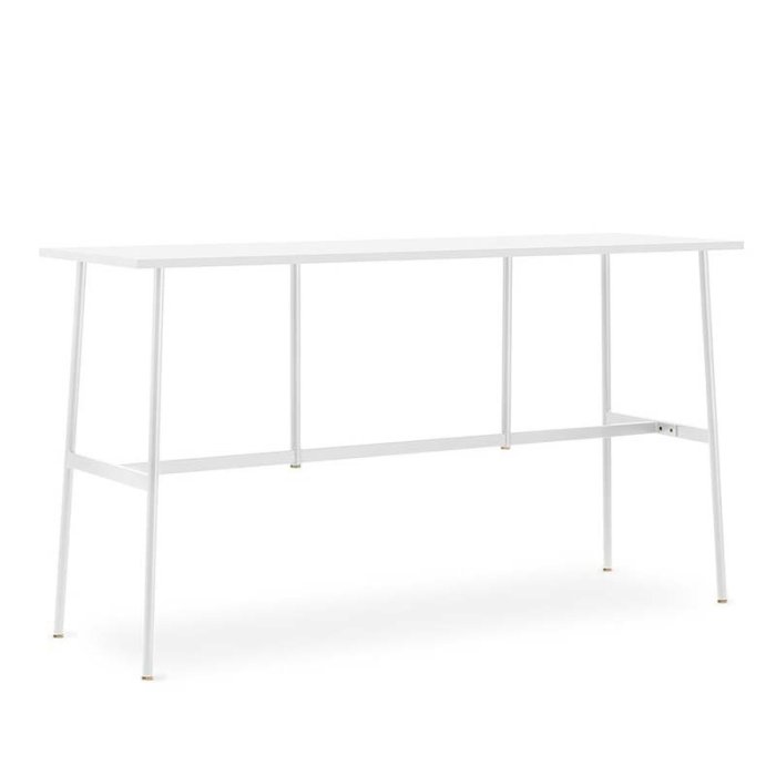 Normann Copenhagen Union Barbord - 190x60x105,5cm - Hvid