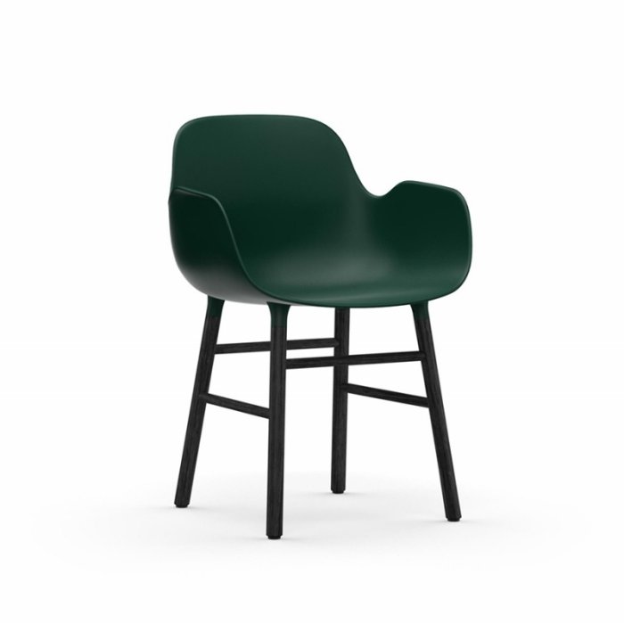 Normann Copenhagen Form Armchair Stol - Sort - Grn