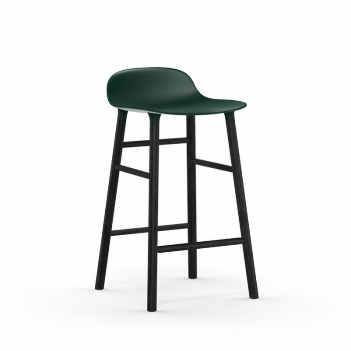 Normann Copenhagen Form Barstol 65 cm. - Sort - Grn