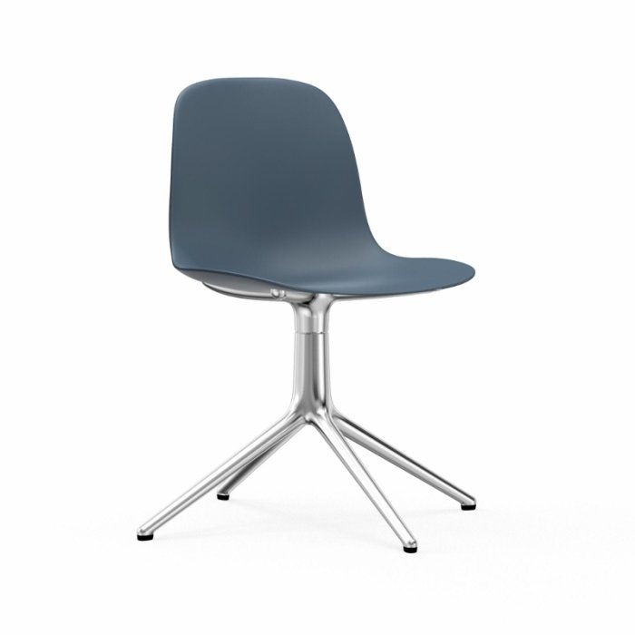 Normann Copenhagen Form Chair Swivel - Alu - Bl