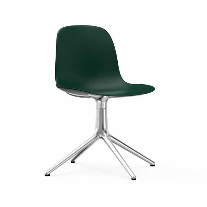 Normann Copenhagen Form Chair Swivel - Alu - Grn