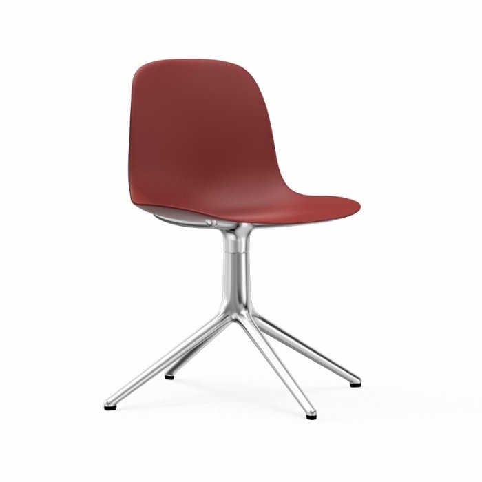 Normann Copenhagen Form Chair Swivel - Alu - Rd