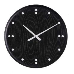 Architectmade FJ Clock - Ur - Sort