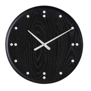 Architectmade FJ Clock - Ur - Sort