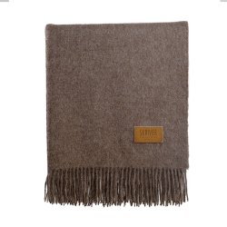 Skriver Collection Baby Alpaca Plaid - Brun