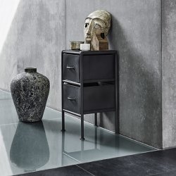 Muubs Ohio Kommode m. Skuffer - Mrk Jern