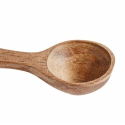 Muubs Salt ske i teaktr - 6 cm - 4 stk.