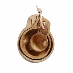 Muubs Mleskeer Emma Teak Natur - 3 stk.