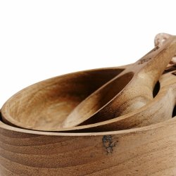 Muubs Mleskeer Emma Teak Natur - 3 stk.