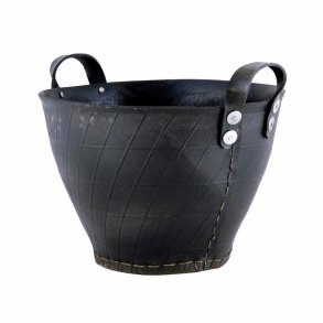 Muubs Dacarr Kurv XL - Sort gummi - 40 x 45 cm