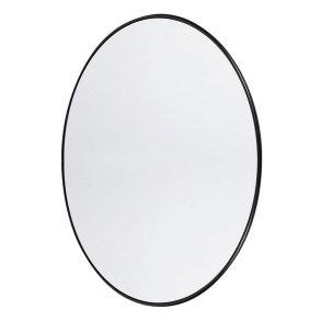 Muubs Rundt Spejl Copenhagen Large Sort - 110cm