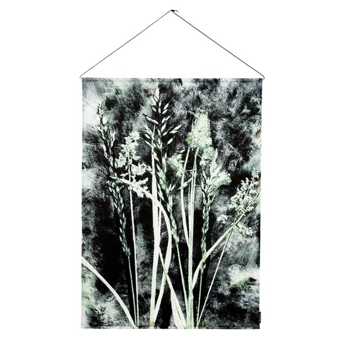 Pernille Folcarelli Grass Charcoal Vægtæppe 70x100 cm