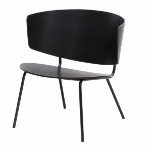 Ferm Living Herman Lounge Stol - Sort