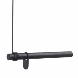 LindDNA - Wall Swing Bjlestang - Eg Sort - 50cm.