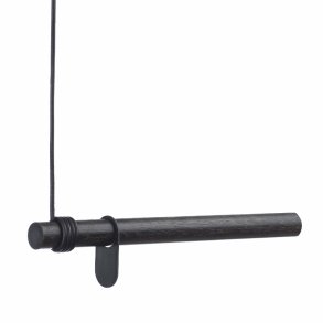 LindDNA - Wall Swing Bjlestang - Eg Sort - 50cm.