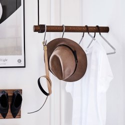 LindDNA - Wall Swing Bjlestang - Rget Eg - 50cm