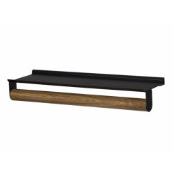 LindDNA - Slim Rail Knagerkke - Nupo Sort - Eg Natur