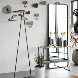 LindDNA Vghngt Garderobestativ - Sort/Natur