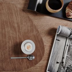 LindDNA - Dkkeserviet - Curve - Large - Buffalo - Natur