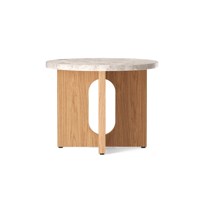 Audo Copenhagen Androgyne Sidebord Natur Eg/Marmor 50