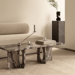 Audo Copenhagen Androgyne Lounge Sofabord - Marmor Grey Galaxy