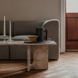 Audo Copenhagen Androgyne Lounge Sofabord - Sten Kunis Breccia