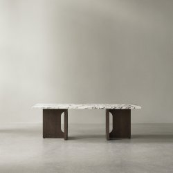 Audo Copenhagen Androgyne Lounge Sofabord Mrkbejdset Eg/Calacatta Viola