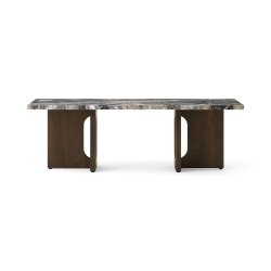 Audo Copenhagen Androgyne Lounge Sofabord Mrkbejdset Eg/Grey Galaxy