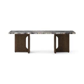 Audo Copenhagen Androgyne Lounge Sofabord Mrkbejdset Eg/Grey Galaxy