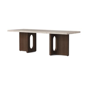 Audo Copenhagen Androgyne Lounge Sofabord Mrkbejdset Eg/Kunis Breccia