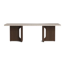 Audo Copenhagen Androgyne Lounge Sofabord Mrkbejdset Eg/Kunis Breccia