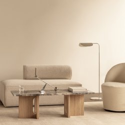 Audo Copenhagen Androgyne Lounge Sofabord Natur Eg/Grey Galaxy