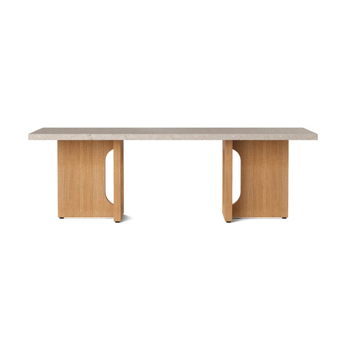 Audo Copenhagen Androgyne Lounge Sofabord Natur Eg/Kunis Breccia