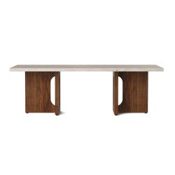 Audo Copenhagen Androgyne Lounge Sofabord Valnd/Kunis Breccia