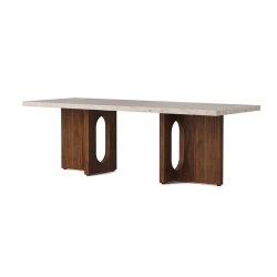 Audo Copenhagen Androgyne Lounge Sofabord Valnd/Kunis Breccia