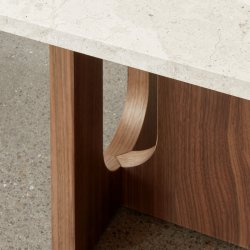 Audo Copenhagen Androgyne Lounge Sofabord Valnd/Kunis Breccia