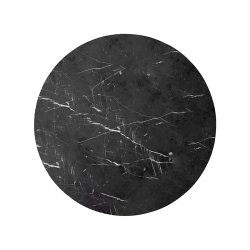 Audo Copenhagen Androgyne Marmorplade til sofabord Nero Marquina Marble 65