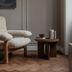 Audo Copenhagen Androgyne Sidebord Mrkbejdset Eg 50