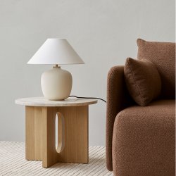 Audo Copenhagen Androgyne Sidebord Natur Eg/Sten Kunis Breccia 50