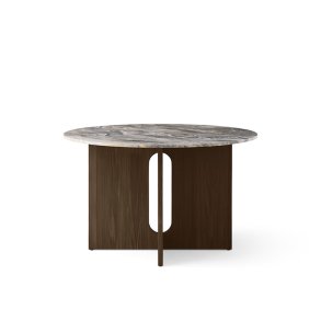 Audo Copenhagen Androgyne Spisebord Mrkbejdset Eg/Grey Galaxy 120